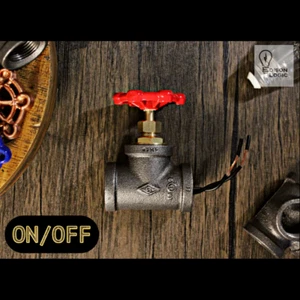On/Off Faucet Style Switch for Vintage Steampunk Lamp/Light  - Picture 1 of 15