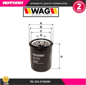 Filtro olio (MARCA WAG).. - Foto 1 di 1