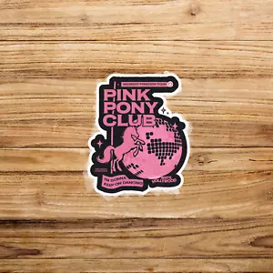 Pink Pony Club Midwest Princess Tour Vintage Dance Sticker Decal #2595 - Picture 1 of 1