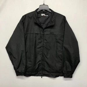 NRA Tactical Men Full Zip Windbreaker Jacket Size Extra Large Black M138 -5 - Picture 1 of 17