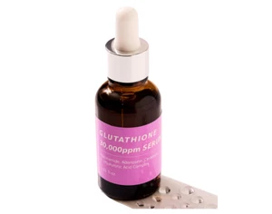 Pure Glutathione Concentrate Mix-in Serum 30,000 ppm w/Niacinamide & Hyaluronic - Picture 1 of 8