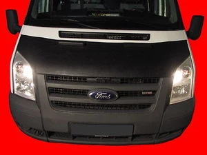 CAR HOOD BONNET BRA fit Ford Transit 2006-2013 NOSE FRONT END MASK TUNING - Imagen 1 de 3