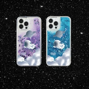 Hot Treibsand Astronaut Glitzer flüssig stoßfeste Hüllen für iPhone Samsung Hülle - Bild 1 von 33