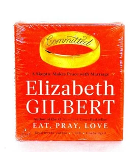 BOOK/AUDIOBOOK CD Elizabeth Gilbert Memoir Marriage COMMITTED - Picture 1 of 1