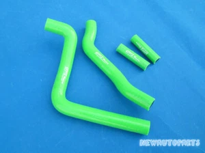 GREEN Silicone Radiator Hose For KAWASAKI KX250 KX 250 2005-2007 2005 2006 2007 - Bild 1 von 6