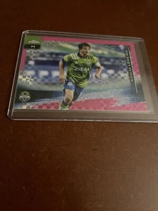 2021 Topps Chrome MLS Nicolas Lodeiro PINK X-FRACTOR #70! Seattle Sounders (L1) - Picture 1 of 2