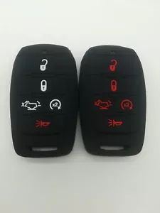 2*Cubierta de llave remota para 2019-2022 RAM 1500 Dodge OHT-4882056 68442909 68442909AB - Imagen 1 de 5