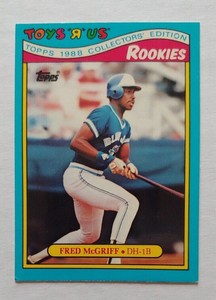 FRED McGRIFF HALL OF FAME free shipping 50% OFF WHEN YOU BUY 4 OR MORE CARDS