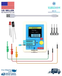 LCR-T7 Transistor Tester TFT Screen Diode Triode Capacitance Meter PNP NPN FET - Picture 1 of 6