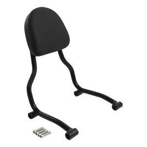 Almohadilla de respaldo Sissy Bar negra apta para Honda Rebel CMX250 CMX500 2017-2024 2021 - Imagen 1 de 10