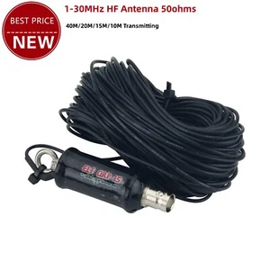 ELF HF.Antenna QRP15 1-30MHz HF Antenna 50ohms Support 40M/20M/15M/10M tp1 - Picture 1 of 7