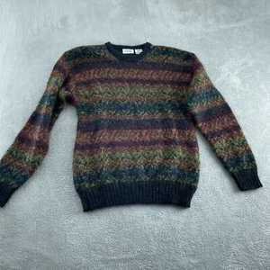 Vintage Cellini Collection Multicolor Wool Mohair mens L Sweater 5678 - Picture 1 of 8