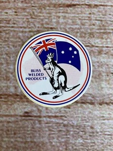 Bliss Welded Products Vintage Sticker ~ Mining ~ Manufacturing ~ Unused - Picture 1 of 4