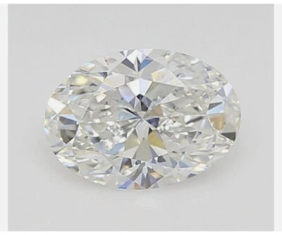 IGI Certified 1.01Ct Oval Lab Grown CVD Diamond E Color VVS2 Clarity Diamond - Image 1 of 4