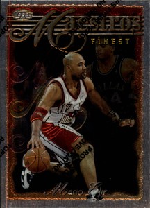 1996-97 Finest Houston Rockets Basketball Card #105 Mario Elie S