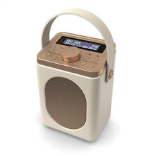 Portable DAB+ Radio with Bluetooth | Retro Digital Radio, Battery & Mains Power