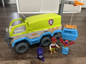 Paw Patrol Jungle Rescue Terrain Vehicle & Ryder Sounds & Light Complete Set HTF - Picture 1 of 12