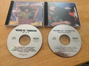“WEIRD AL” YANKOVIC Greatest Hits/3-D-2 CD LOT POP ROCK MUSIC PARODY COMEDY-VG - Picture 1 of 3