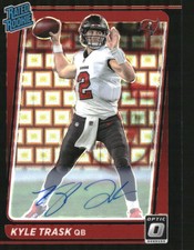 2021 Donruss Optic Rookie Autograph Black Pandora #209 Kyle Trask RC Auto /25