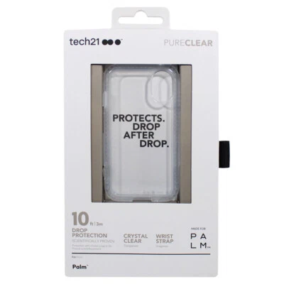 Tech21 Pure Series Slim Clarity Rugged Cover Case For Palm Phone - Clear - Image 1 of 2