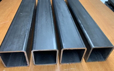 (PACK DE 4) 2”x2" x36"L TUBO CUADRADO DE ACERO 1/16" DE ESPESOR (16ga) ENVÍO GRATUITO Y RÁPIDO 🔥 Foto 1 de 3