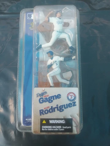 Eric Gagne LA Dodgers Alex Rodriguez tex Rangers Mini McFarlane 2-Pack ~ TRL7#15 Cover