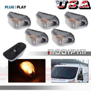 Luces de techo marcadoras LED ámbar para 14-23 Ram ProMaster 1500 2500 3500 5 un. - Imagen 1 de 11
