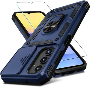 Samsung Galaxy A15 5G Case, Military Grade Protection Cover Armor Rugged-Blue - Picture 1 of 8
