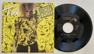 Tia Boy Toy 45 rpm PS M- RCA Hi NRG Dance (1986) - Picture 1 of 2