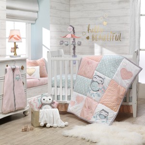 owl crib bedding set boy