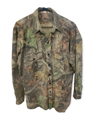 Red Head Camouflage Advantage Timber Hunting Shirt Jacket Size X Large Made USA - Image 1 of 4