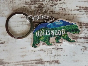  California Bear Hollywood Keychain - Picture 1 of 1