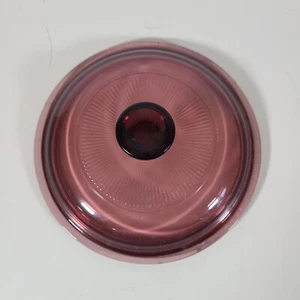 Pyrex Visions Amber Glass Lid For I Liter Pot. - Picture 1 of 3