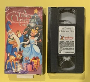 VHS Tape Tested A Disney Christmas Gift, like new shrink - Imagen 1 de 9