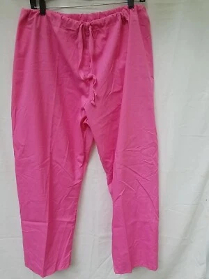 Womans Crest Pink Lightweight Uniform Scrub Pants, 3XL - Image 1 of 4