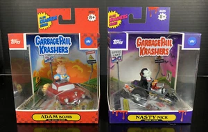 New (2) Topps Garbage Pail Kids Krashers Adam Bomb & Nasty Nick GPK Bundle - Picture 1 of 6