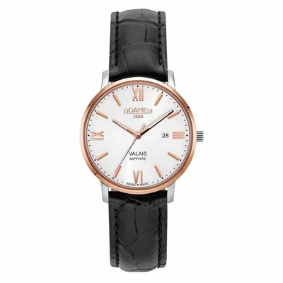 Roamer 958844 49 13 05 Orologio Da Donna Valais Con Cinturino Argento - Immagine 1 di 3