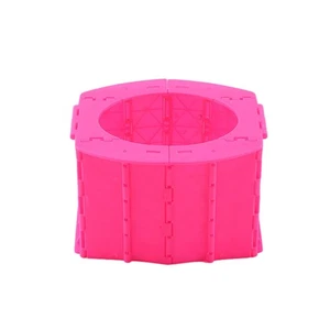 Emergency Folding Toilet Outdoor Portable Toilet for Car Travel Hiking Fishing - Picture 1 of 12