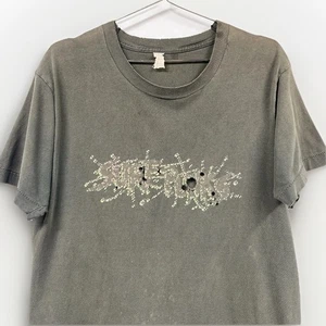 Vintage 80s Punk T Shirt Surf Punks Malibu Thrashed Faded Large Single Stitch - Picture 1 of 21