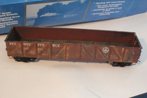 ATLAS "O" 2 RL 40' USRA GONDOLA PENNSYLVANIA RR HAND WEATHERED #9803-10  #351507 - Picture 1 of 4
