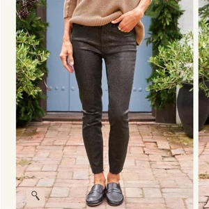 Jeans skinny Frank & Eileen Sligo vita alta donna taglia 27 oro glitter cerato - Foto 1 di 13