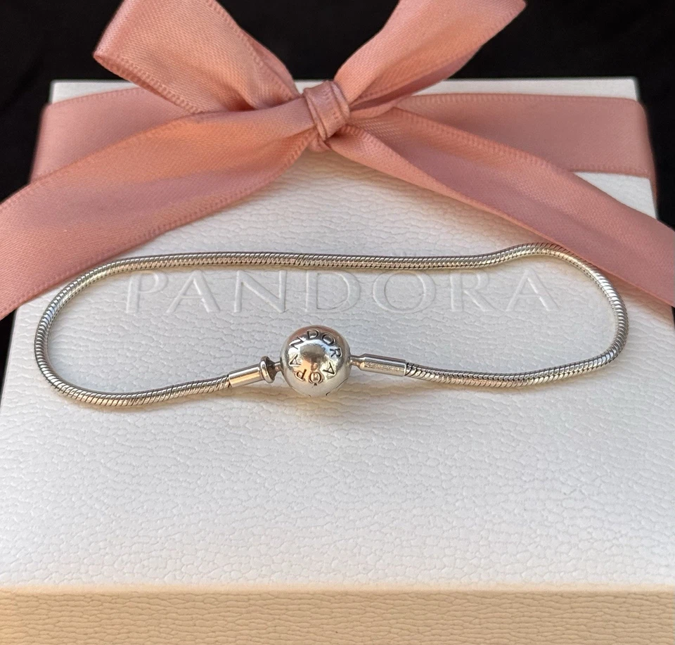 Neu original Pandora Essence Armband silber 925 #596000 17cm - Bild 1 von 1