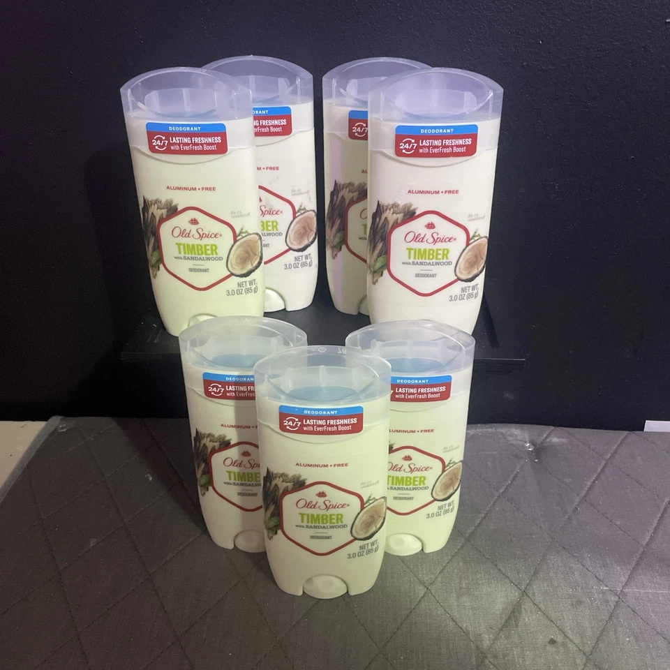 Old Spice Men's Deodorant TIMBER (lot of 12) - Image 1 of 1