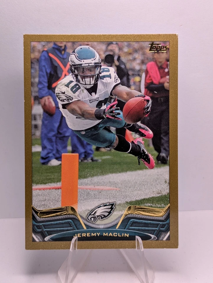 2013 Topps Jeremy Maclin #345 Gold /2013 Philadelphia Eagles - Image 1 of 2