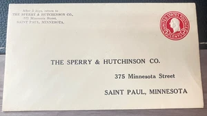 2 cent postal stationery of Sperry & Hutchinson, St. Paul, of trading stamp fame - Picture 1 of 4