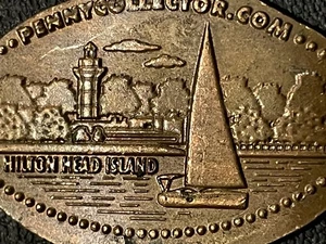 Centavo alargado Hilton Head Island Cu #071988 - Imagen 1 de 3