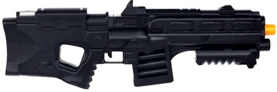 Réplica escopeta eléctrica Star Citizen utilería escala 1:1 lista para disfraces PLA negra Foto 1 de 2