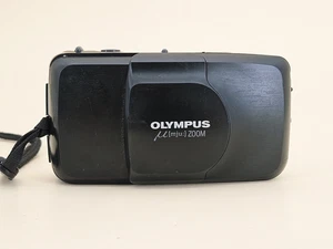 Appareil Photo Compact Argentique Olympus Mju Zoom 35-70 Noir - Imagen 1 de 7