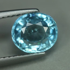 1.45 Cts_Ravishing Top Lustrous_100 % Natural Blue Aquamarine_Brazil - Picture 1 of 3