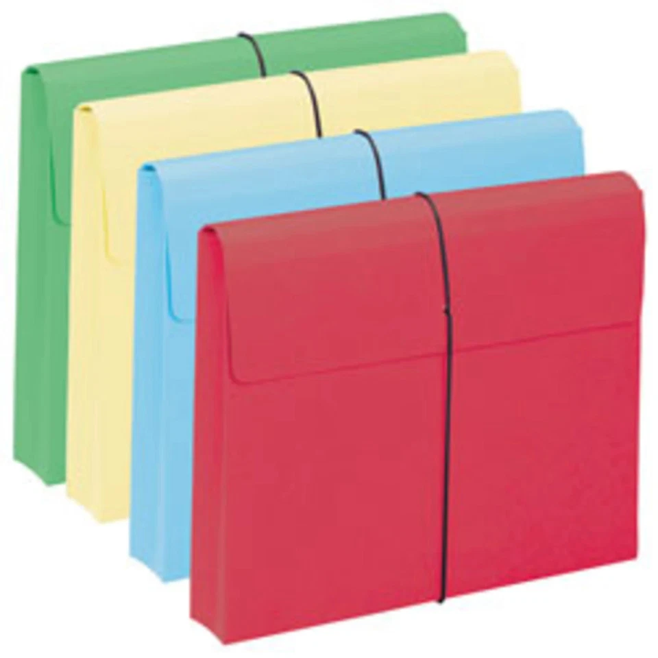 Smead Color 2" Expanding Wallets, Letter Size, Assorted Colors, 10-Pack - Image 1 of 1